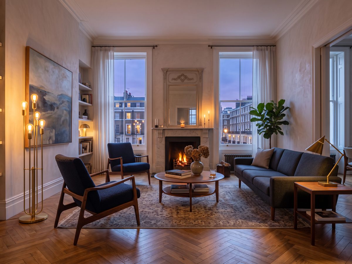 Kensington Flat — Interior · Virtual staging, London, United Kingdom